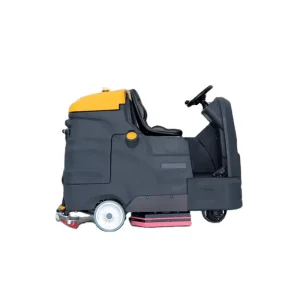 Commercial Ride on Floor Scrubbing Machine with Lithium Battery Power Supermarket Logistics Center Exhibition Hall Shopping Mall