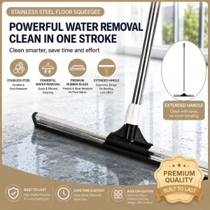 Commercial Scrubber Mop Stainless Steel EVA Floor Squeegee Eco Friendly Modern MSJ Brand MSJ GD002