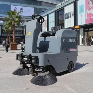 Commercial Vacuum Sweeper Industrial Auto Sweeping Machine With High Suction for Warehouse Floor Cleaning