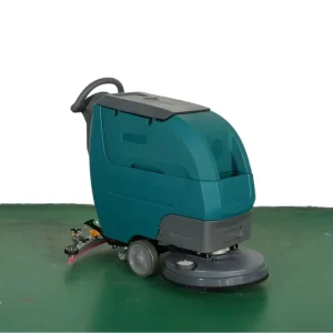 Commercial Walk-Behind Floor Sweeper and Scrubber, 1000 W, 510 mm Cleaning Width, 50 gal Hopper