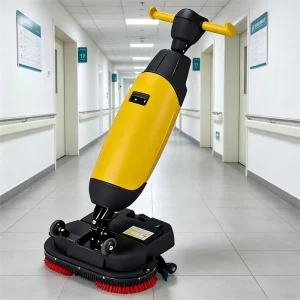 Commercial Walk-Behind Scrubber Dryer with Water Recovery