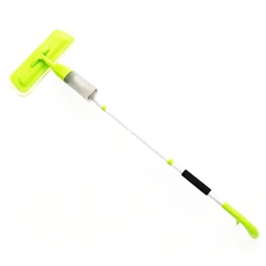 Commercial Wet-Dry Microfiber Spray Mop Set with Aluminum Handle and 500 ml Refillable Tank for Office Hardwood Floors