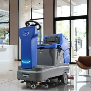 Compact Electric Commercial & Industrial Floor Scrubber Dryer New Condition Ride on Sweeper Cleaning Machine