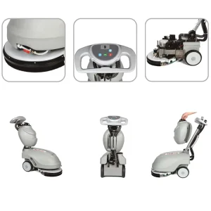 Compact Floor Washing Machine Scrubber Dryer for Hotel Supermarket Factory Floor Cleaning