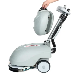 Compact Floor Washing Machine Scrubber Dryer for Hotel Supermarket Factory Floor Cleaning
