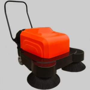Compact Industrial Floor Street Sweeper with Suction Brush for Warehouse Cleaning