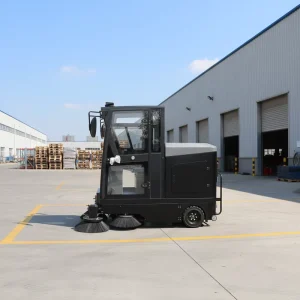 Compact Industrial Floor Sweeper Machine for Heavy-Duty Use