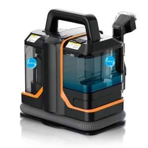 Compact Portable Handheld Fabric and Upholstery Spot Cleaner with Power Suction