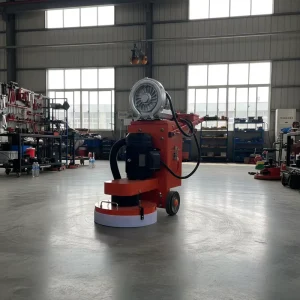 Concrete Floor Grinder with External Vacuum Cleaner 330-500mm Grinding Width 220V 380V Epoxy Floor Polishing Machine