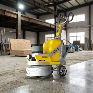 Concrete Floor Grinding and Polishing Machine Engine Driven Automatic Grinder for Surface Preparation