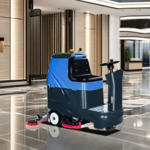 Concrete Floor Scrubber Ride-On Workshop Floor Scrubber