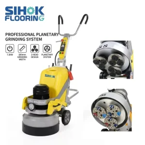 Concrete Grinding Machine Floor Grinder 7.5KW 10HP 3-Head Planetary Floor Polisher