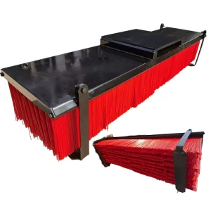 Construction Machinery Sweeper Broom Brush Attachment From China Factory for Forklift Excavator Industrial Ground Sweeping