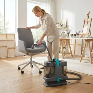 Contract Grade Carpet Cleaner Machine 1500W 15kPa CE Certified Sofa Couch Rug Curtain Mattress Armchair Deep Wash