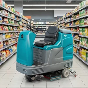 Convenient Recovery GIYO X10 Electric Ride On Floor Cleaning Machine Scrubber with 170L Recovery Tank New