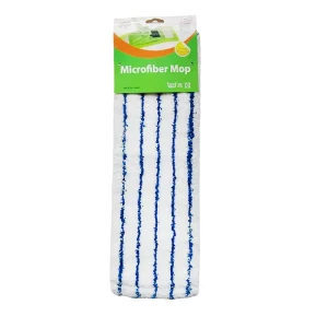 Coral Velvet Striped Flat Mop Cloth for Floor Cleaning