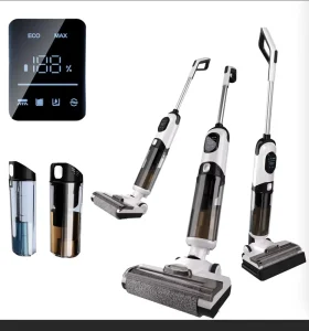 Cordless 3 in 1 Vacuum Mop Self Cleaning System Wet and Dry Vacuum Cleaner for Wet and Dry Multi Surface Cleaning with Air