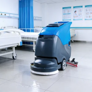 Cordless Automatic Electric Floor Scrubbing Robot with High-Capacity Tanks