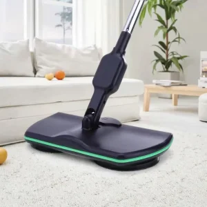 Cordless Dual-Spin Electric Floor Mop and Waxer with Water and Wax Spray
