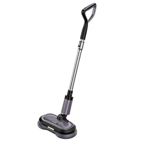 Cordless Dual Spinning Electric Spin Mop Wet Dry Waxing Mopping Household Hotel Garage Floors Detachable Battery 300mL Water