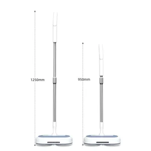 Cordless Electric Mop with Dual Spinning Mop Heads for Hardwood, Bathroom and Tile Floors