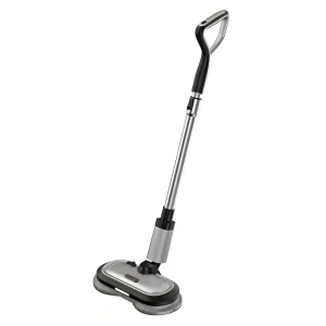 Cordless Electric Spin Mop for Wet and Dry Mopping and Floor Waxing, 2600mAh Battery, 300mL Water Tank