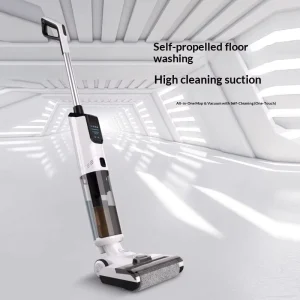 Cordless Electric Wet and Dry Vacuum Cleaner with Brushless Motor and 40-55 Minute Runtime