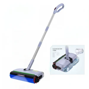 Cordless Hardwood Floor Cleaner Lightweight Household Wet-Dry Vacuum Multi-Surface Cleaning Spray Control System 2000mAh
