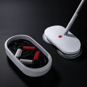 Cordless Rechargeable Electric Spray Mop and Bucket Set