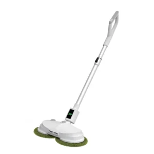 Cordless Rechargeable Spin Mop with Microfiber Mop Head Handheld Floor Cleaner