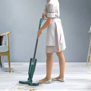 Cordless Round Spinning Floor Cleaning Mop