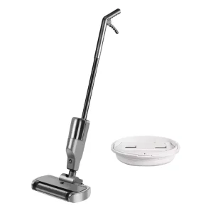 Cordless Spray Mop Electric Spin Mop Steam with Bucket and Stick for House Floor Wet Dry