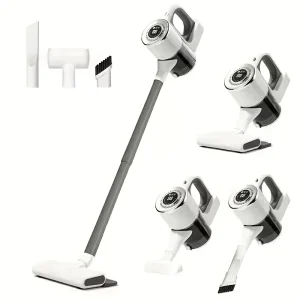 Cordless Vacuum Cleaner Vertical Handheld 4in1 Strong Suction Suitable for Pet Hair Household Carpets Rechargeable