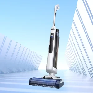 Cordless Wet Dry Floor Vacuum Cleaner with 50-Minute Runtime, Self-Standing Stick, Handheld, and Upright Design