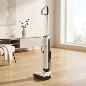 Cordless Wet Dry Vacuum Cleaner 180 Lay Flat Smart Mop 40 Minute Runtime HEPA Filtration Brushless Motor 5000mAh Battery
