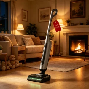 Cordless Wet Dry Vacuum Cleaner & Floor Washer with HEPA Filter Self Cleaning Silent Operation Hotel Use