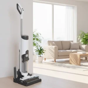 Cordless Wet/Dry Vacuum Cleaner with HEPA Filter, Brushless Motor, Self-Cleaning, Voice Assistant and 40-Minute Runtime