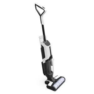 Cordless Wet Dry Vacuum Cleaner with Self-Cleaning, HEPA Filter, Voice Assistant and LED Display for Household and Hotel Use