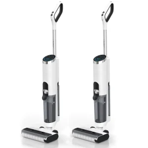 Cordless Wet Dry Vacuum Self Cleaning Floor Washer Strong Suction Long Battery Home Hotel Commercial Cleaning Factory