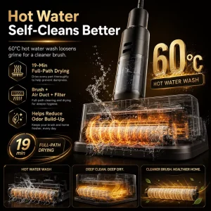 Cordless Wet and Dry Vacuum Cleaner Floor Washer Mop for Home and Commercial Hard Floor Cleaning