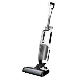Cordless Wet and Dry Vacuum Cleaner with HEPA Filter, Self-Cleaning, 680 mL Water Tank, Voice Assistant, and LED Display