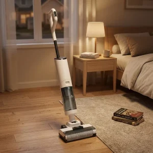 Cordless Wet and Dry Vacuum Cleaner with Self-Cleaning Function and Brushless Motor