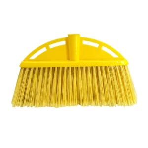 Corrosion-Resistant Soft Plastic Floor Broom Head for Mall Sanitation