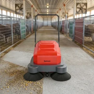 Cost effective Commercial Hand Push Floor Sweeper Industrial Floor Sweepers with Vacuum for Farm