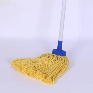 Cotton Wet Mop with Metal Handle for Floor Cleaning