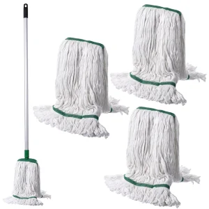 Cotton Wet Waxing Mop for Household and Commercial Floor Cleaning