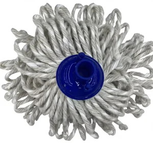 Cotton and Microfiber Italian Thread Screw Loop End Mop Head