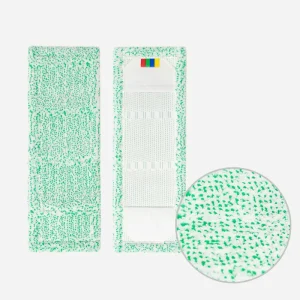 Custom 100% Polyester Microfiber Mop Pad with Pocket Reusable Home Cleaning Floor Mop Head Replacement