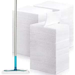 Custom Disposable Spunlace Lavender Unscented Cleaning Floor Mop Cloth Extra Large Extra Thick Dry Wet Floor Wipes for Floor Mop