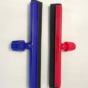 Custom Eco Friendly Disposable Plastic Floor Wipers Rubber Foam Cleaning Squeegee for Glass Broom Stick Mop Usage